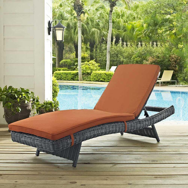 Modway Summon Outdoor Patio Chaise | Outdoor Recliners & Lounge Chairs | Modishstore-11