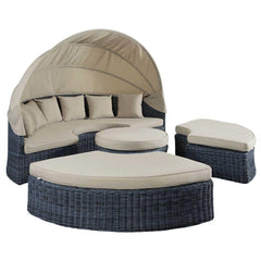 Modway Summon Canopy Outdoor Patio Daybed