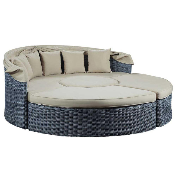 Modway Summon Canopy Outdoor Patio Daybed | Outdoor Patio Daybed | Modishstore-5