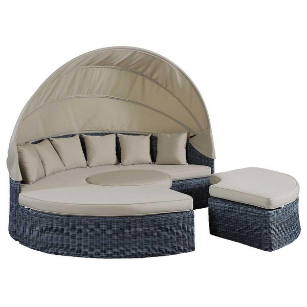 Modway Summon Canopy Outdoor Patio Daybed | Outdoor Patio Daybed | Modishstore-6