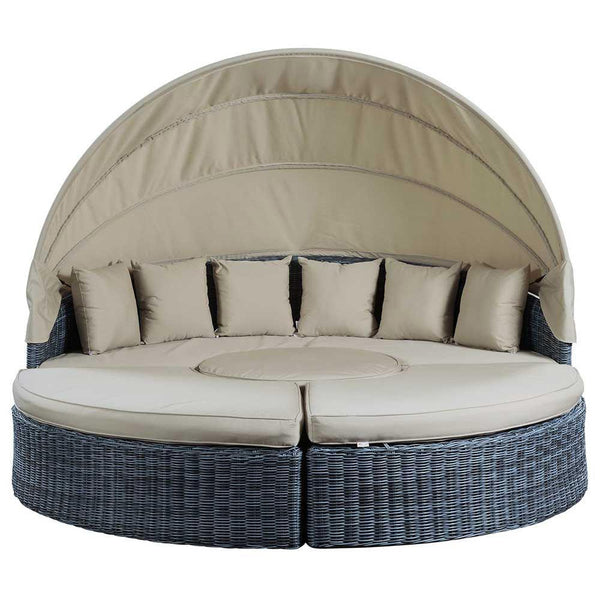 Modway Summon Canopy Outdoor Patio Daybed | Outdoor Patio Daybed | Modishstore-3