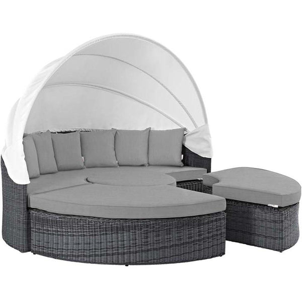 Modway Summon Canopy Outdoor Patio Daybed | Outdoor Patio Daybed | Modishstore-20