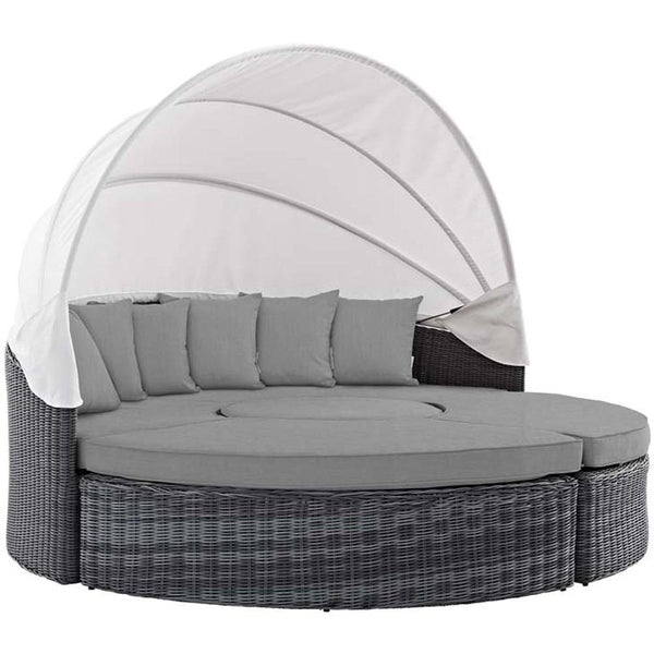 Modway Summon Canopy Outdoor Patio Daybed | Outdoor Patio Daybed | Modishstore-19