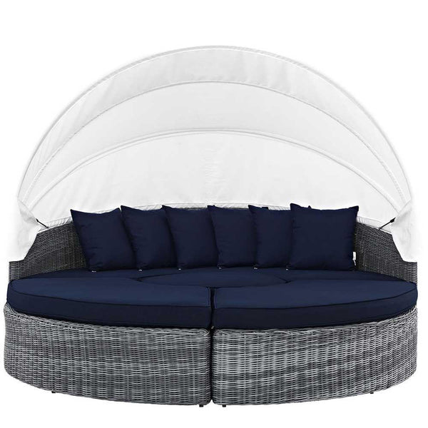Modway Summon Canopy Outdoor Patio Daybed | Outdoor Patio Daybed | Modishstore-7