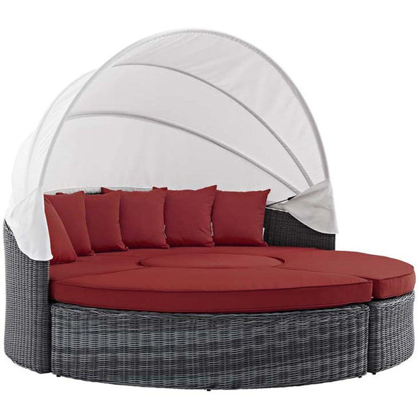 Modway Summon Canopy Outdoor Patio Daybed | Outdoor Patio Daybed | Modishstore-22