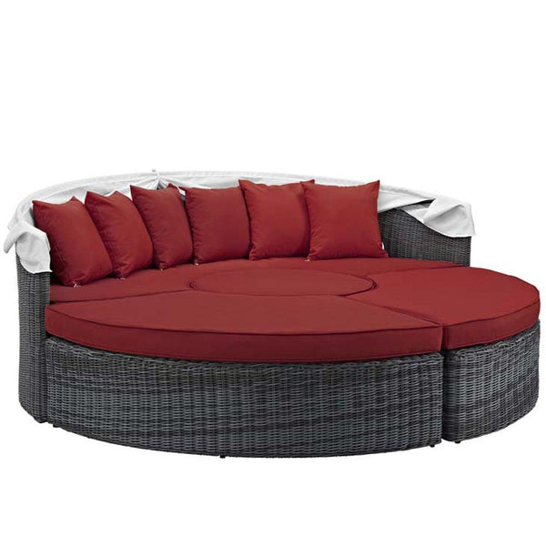 Modway Summon Canopy Outdoor Patio Daybed | Outdoor Patio Daybed | Modishstore-25