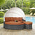 Modway Summon Canopy Outdoor Patio Daybed | Outdoor Patio Daybed | Modishstore-14