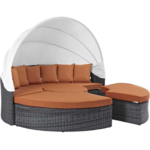 Modway Summon Canopy Outdoor Patio Daybed | Outdoor Patio Daybed | Modishstore-16