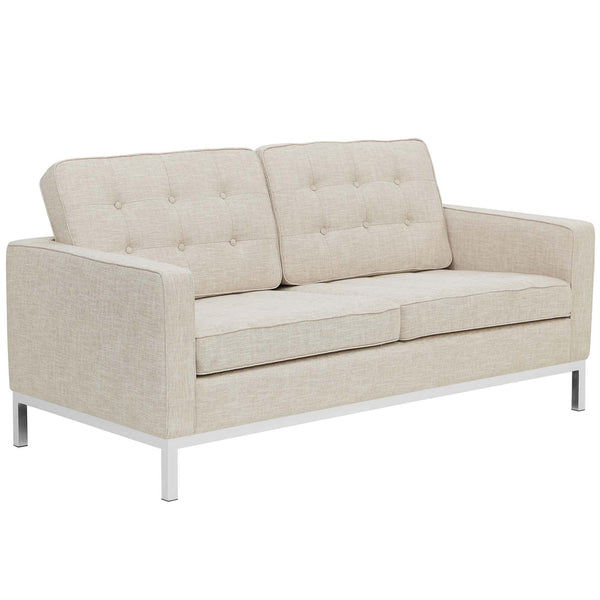 Modway Loft Fabric Loveseat | Loveseats | Modishstore-33