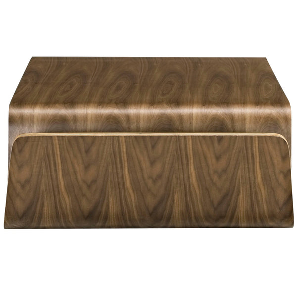 Modway Polaris Wood Coffee Table - Walnut | Coffee Tables | Modishstore-6