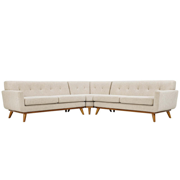 Modway Engage L-Shaped Sectional Sofa | Sofas | Modishstore-5