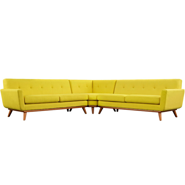 Modway Engage L-Shaped Sectional Sofa | Sofas | Modishstore-17