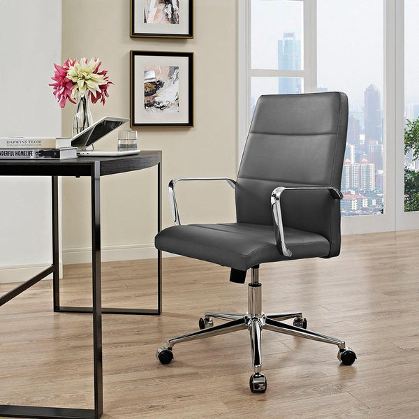 Modway Stride Mid Back Office Chair | Office Chairs | Modishstore-11