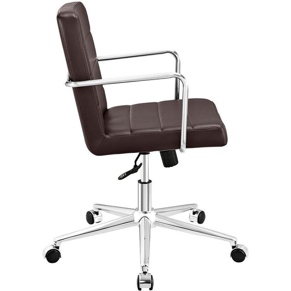 Modway Cavalier Mid Back Office Chair | Office Chairs | Modishstore-2