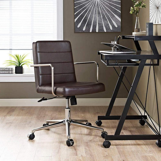 Modway Cavalier Mid Back Office Chair | Office Chairs | Modishstore