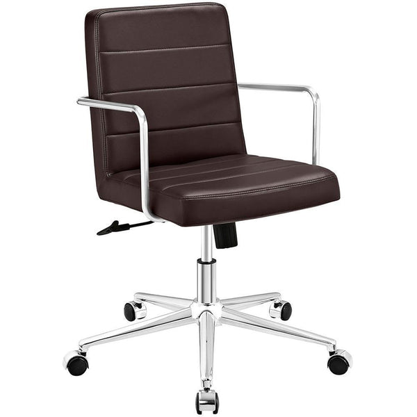Modway Cavalier Mid Back Office Chair | Office Chairs | Modishstore-3