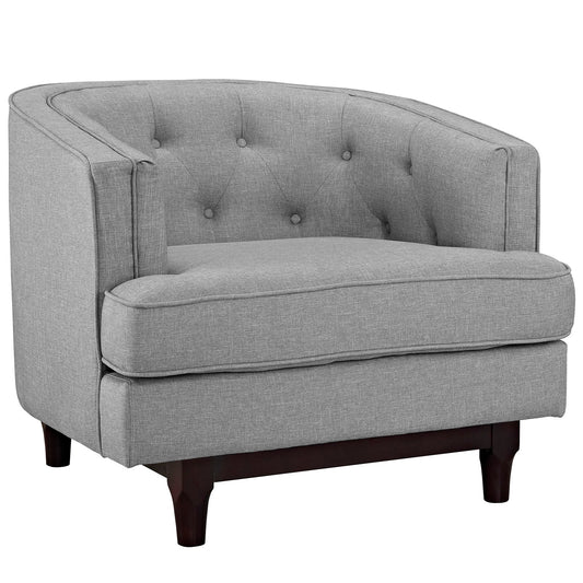 Modway Coast Upholstered Armchair | Armchairs | Modishstore-11