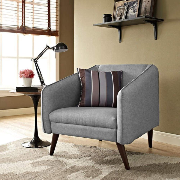 Modway Slide Upholstered Armchair | Armchairs | Modishstore