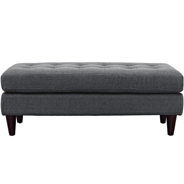 Modway Empress Upholstered Fabric Bench | Stools & Benches | Modishstore-8