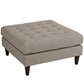 Modway Empress Upholstered Large Ottoman | Ottomans | Modishstore-14