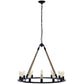 Modway Encircle Chandelier - Brown | Chandeliers | Modishstore-4