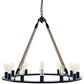 Modway Encircle Chandelier - Brown | Chandeliers | Modishstore-3
