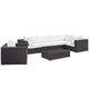 Modway Convene 7 Piece Outdoor Patio Sectional Set - EEI-2157 | Outdoor Sofas, Loveseats & Sectionals | Modishstore-35