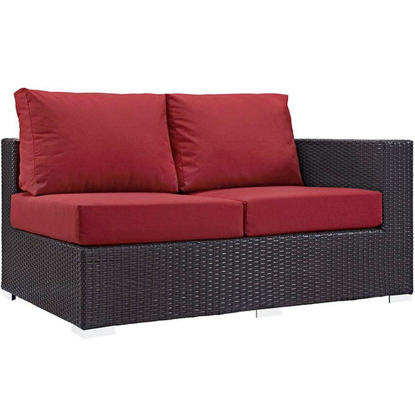 Modway Convene 11 Piece Outdoor Patio Sectional Set | Outdoor Sofas, Loveseats & Sectionals | Modishstore-24