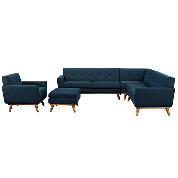 Modway Engage 5 Piece Sectional Sofa | Sofas | Modishstore-29