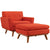 Modway Engage 2 Piece Armchair and Ottoman | Armchairs | Modishstore-15