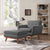 Modway Engage 2 Piece Armchair and Ottoman | Armchairs | Modishstore-11
