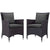 Modway Convene 2 Piece Outdoor Patio Dining Set - EEI-2188 | Dining Sets | Modishstore-11