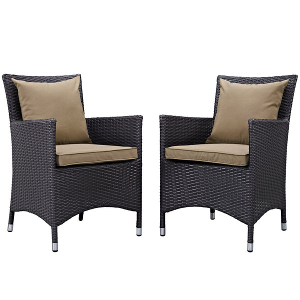 Modway Convene 2 Piece Outdoor Patio Dining Set - EEI-2188 | Dining Sets | Modishstore-29