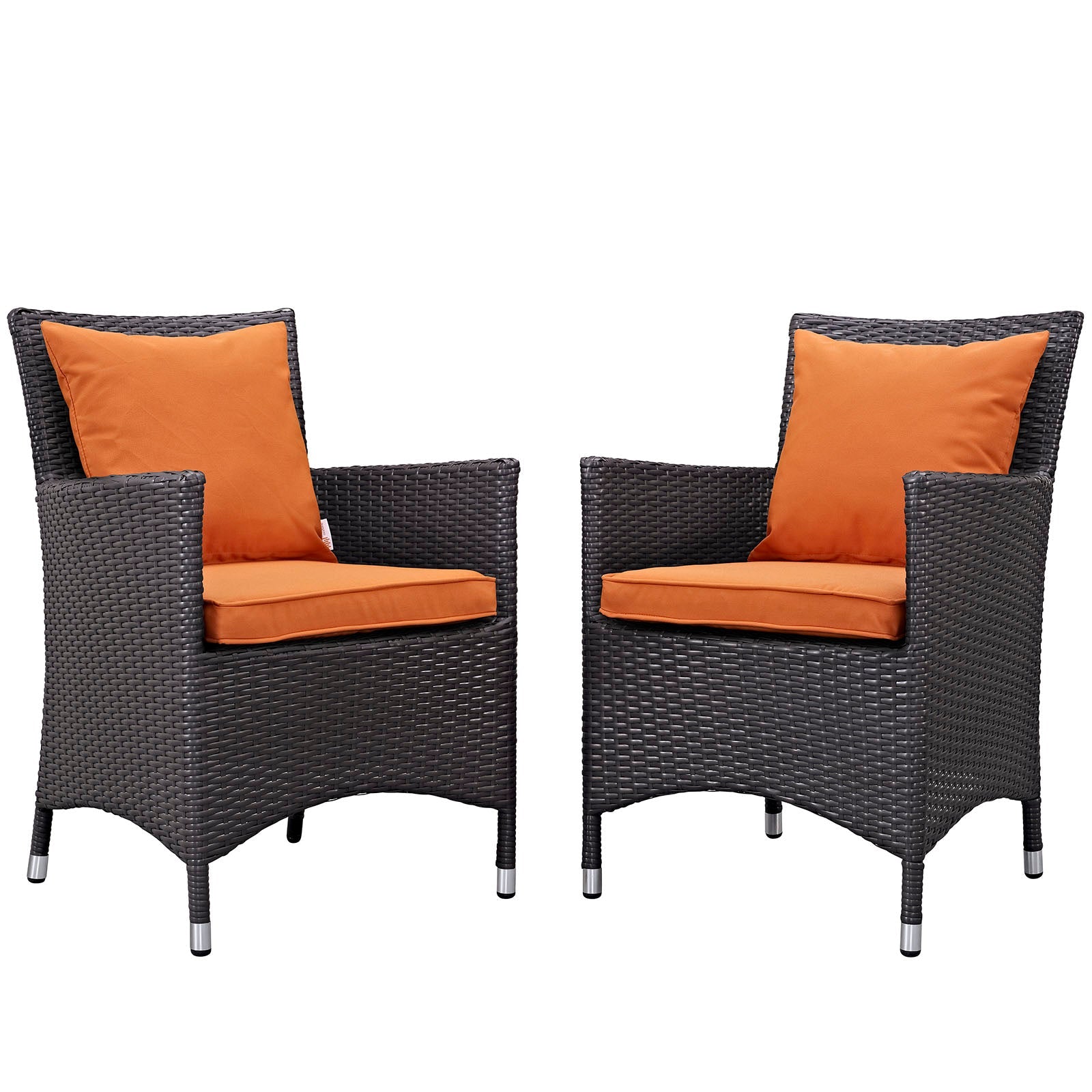 Modway Convene 2 Piece Outdoor Patio Dining Set - EEI-2188 | Dining Sets | Modishstore-28