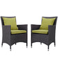 Modway Convene 2 Piece Outdoor Patio Dining Set - EEI-2188 | Dining Sets | Modishstore-27