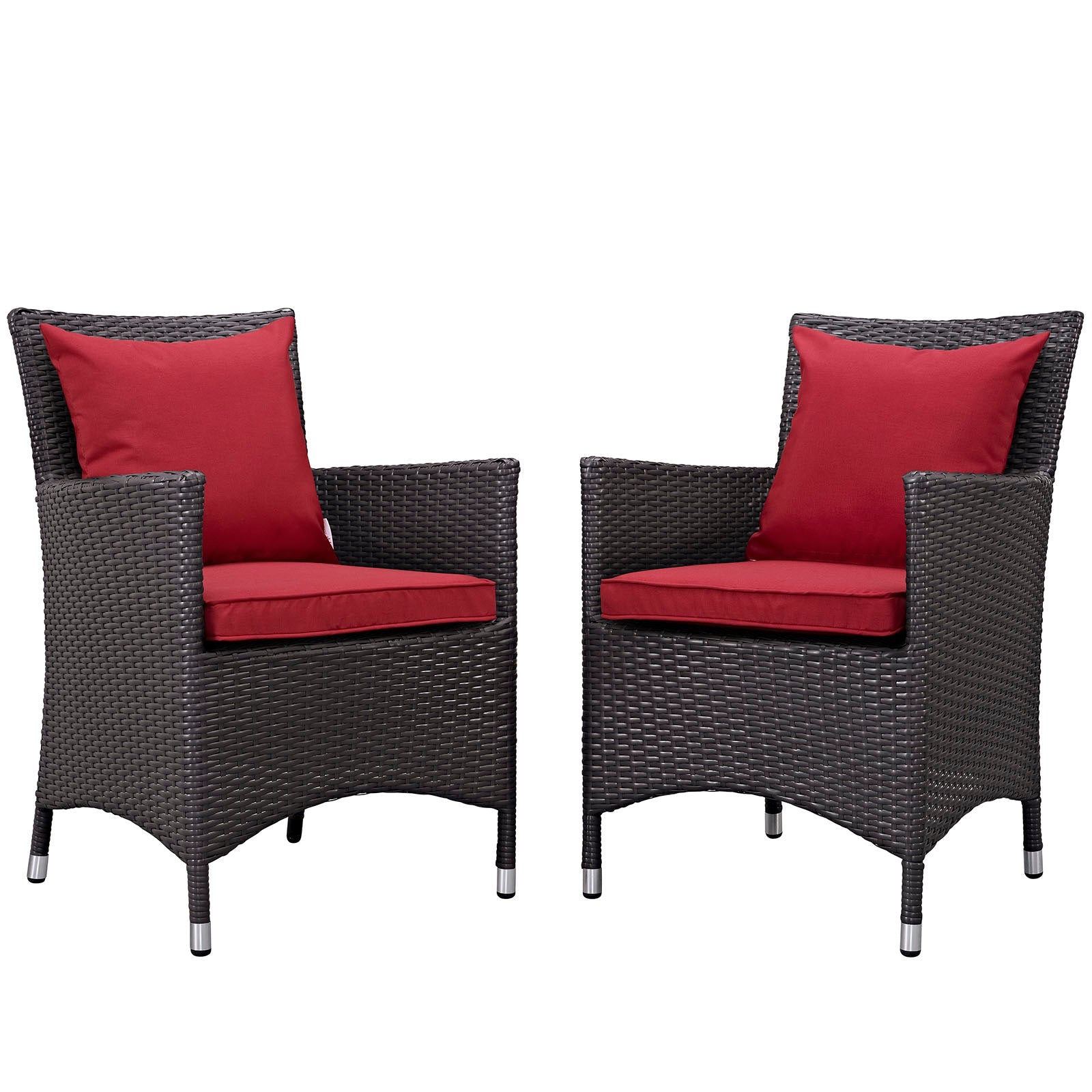 Modway Convene 2 Piece Outdoor Patio Dining Set - EEI-2188 | Dining Sets | Modishstore-26