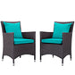 Modway Convene 2 Piece Outdoor Patio Dining Set - EEI-2188 | Dining Sets | Modishstore-25