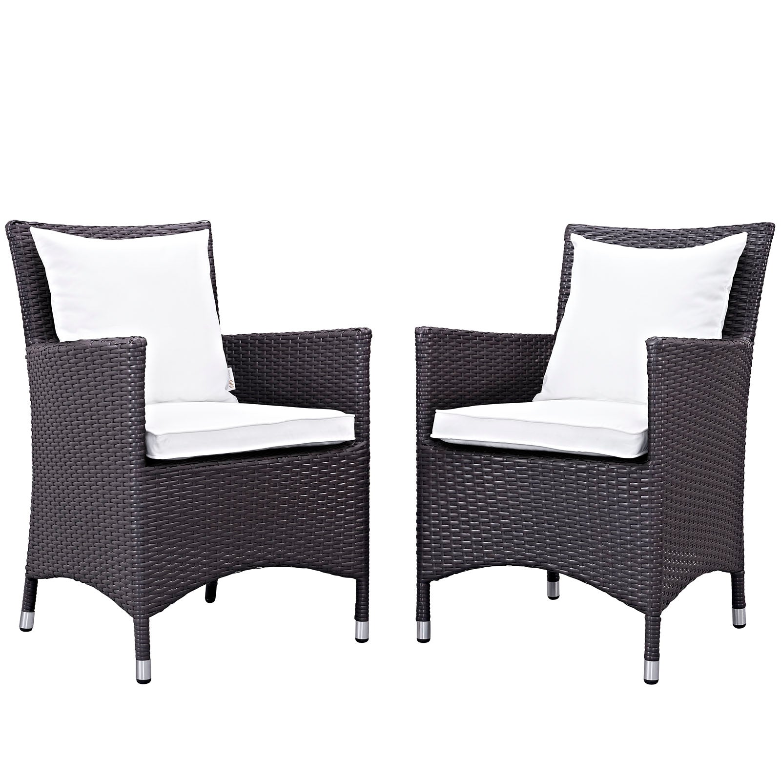 Modway Convene 2 Piece Outdoor Patio Dining Set - EEI-2188 | Dining Sets | Modishstore-24