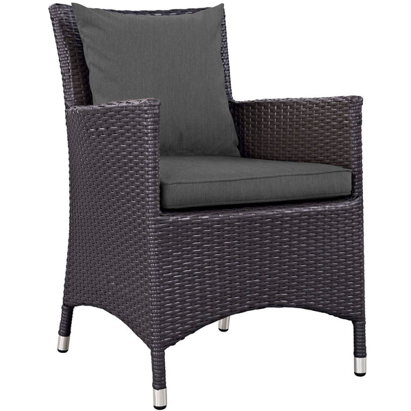 Modway Convene 4 Piece Outdoor Patio Dining Set