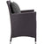 Modway Convene 4 Piece Outdoor Patio Dining Set