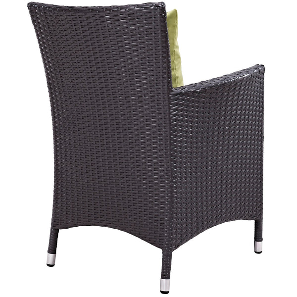 Modway Convene 4 Piece Outdoor Patio Dining Set
