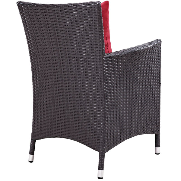 Modway Convene 4 Piece Outdoor Patio Dining Set