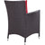 Modway Convene 4 Piece Outdoor Patio Dining Set