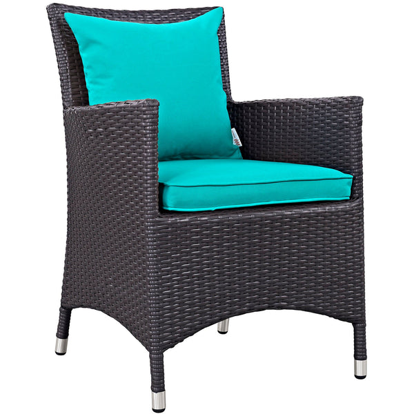 Modway Convene 4 Piece Outdoor Patio Dining Set