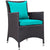 Modway Convene 4 Piece Outdoor Patio Dining Set