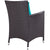 Modway Convene 4 Piece Outdoor Patio Dining Set