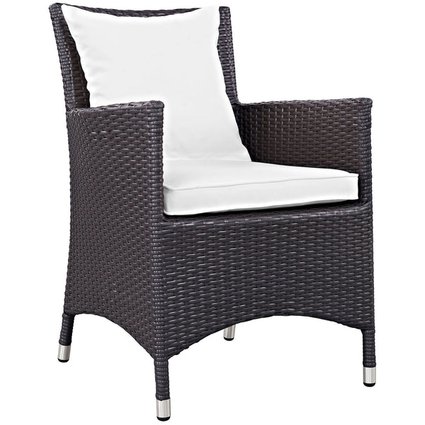 Modway Convene 4 Piece Outdoor Patio Dining Set