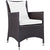 Modway Convene 4 Piece Outdoor Patio Dining Set