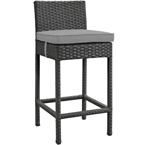 Sojourn 4 Piece Sunbrella Outdoor Patio Pub Set by Modway | Bar Stools | Modishstore-8