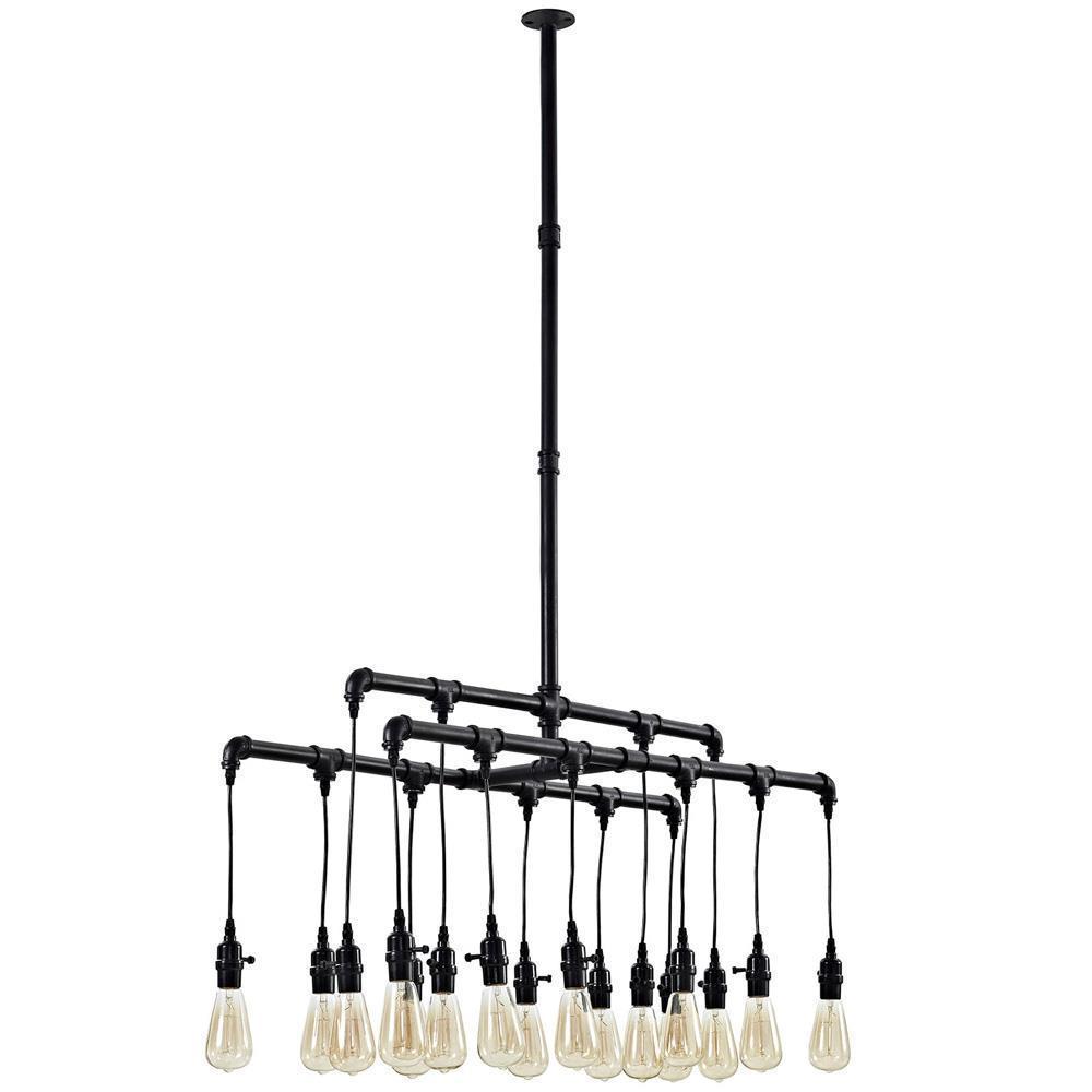 Modway Firefly Ceiling Fixture - Brown | Ceiling Lamps | Modishstore